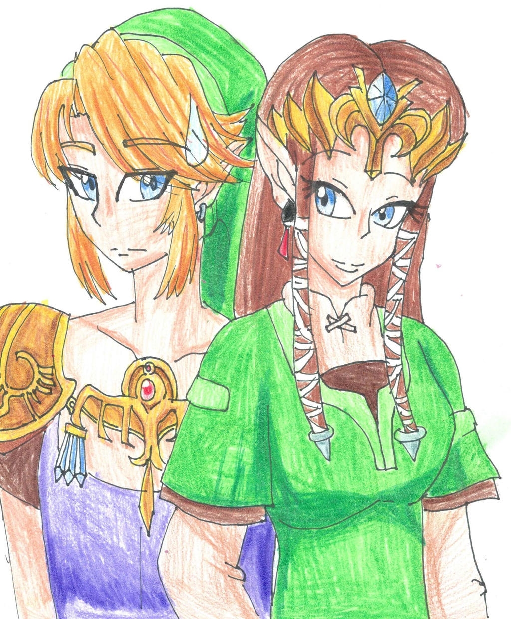 Link and Zelda Switch Clothes