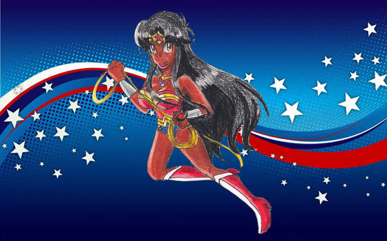 Anelia as Wonder Woman