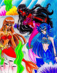 Swim with the Mermaids by LilacPhoenix