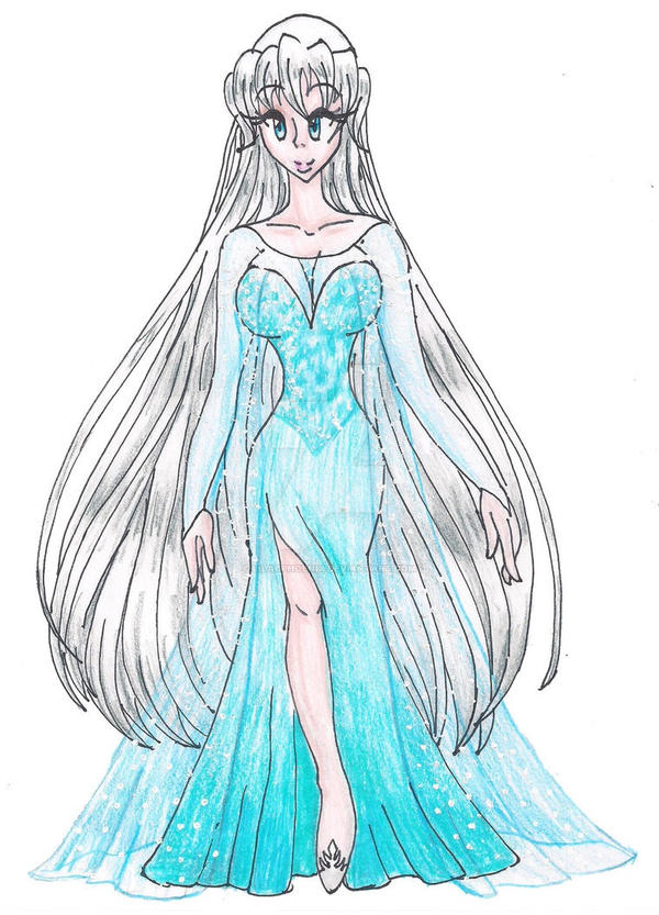PtCm - Keba in Elsa's Dress