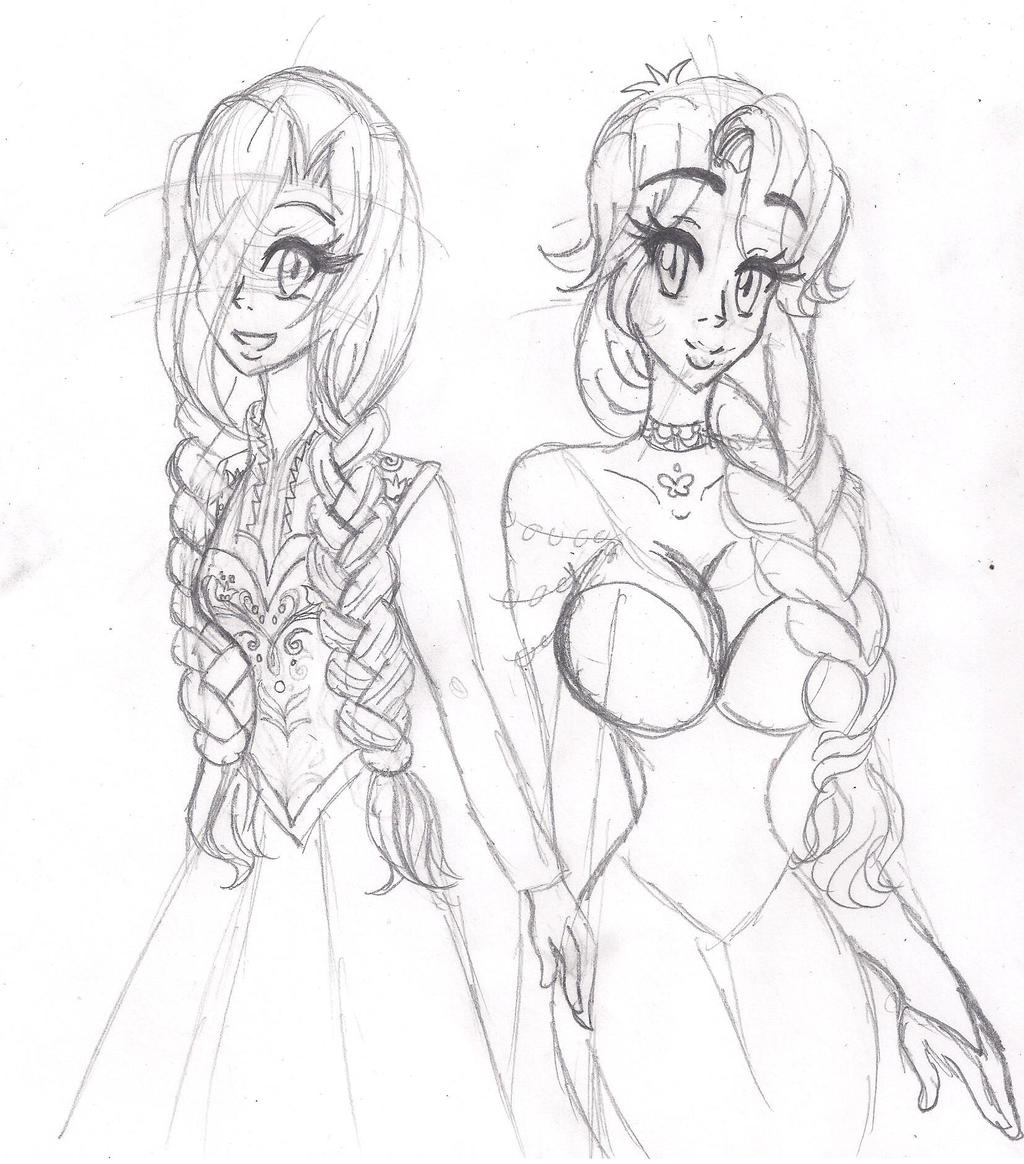 Sketch 5- Frozen Friends