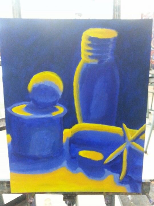 Warm and Cool still life