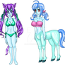 Bubble Neko and Centaur Customs