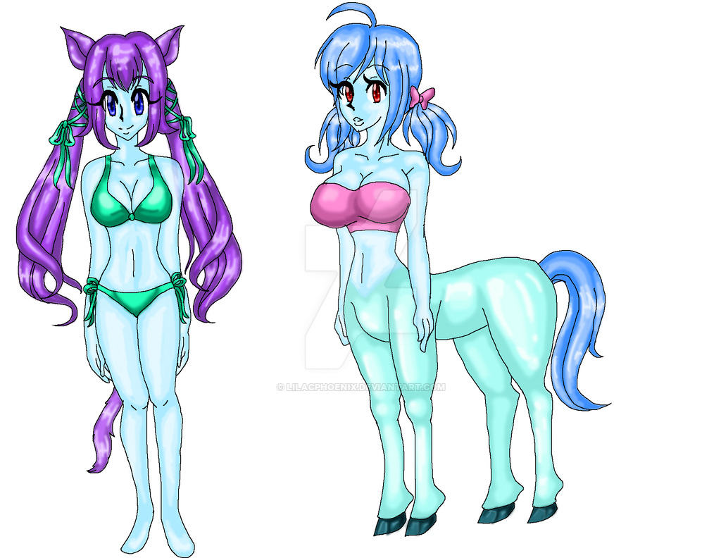 Bubble Neko and Centaur Customs