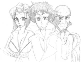 Faye, Spike and Jet