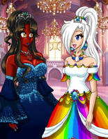 Anelia and Kake at the Ball