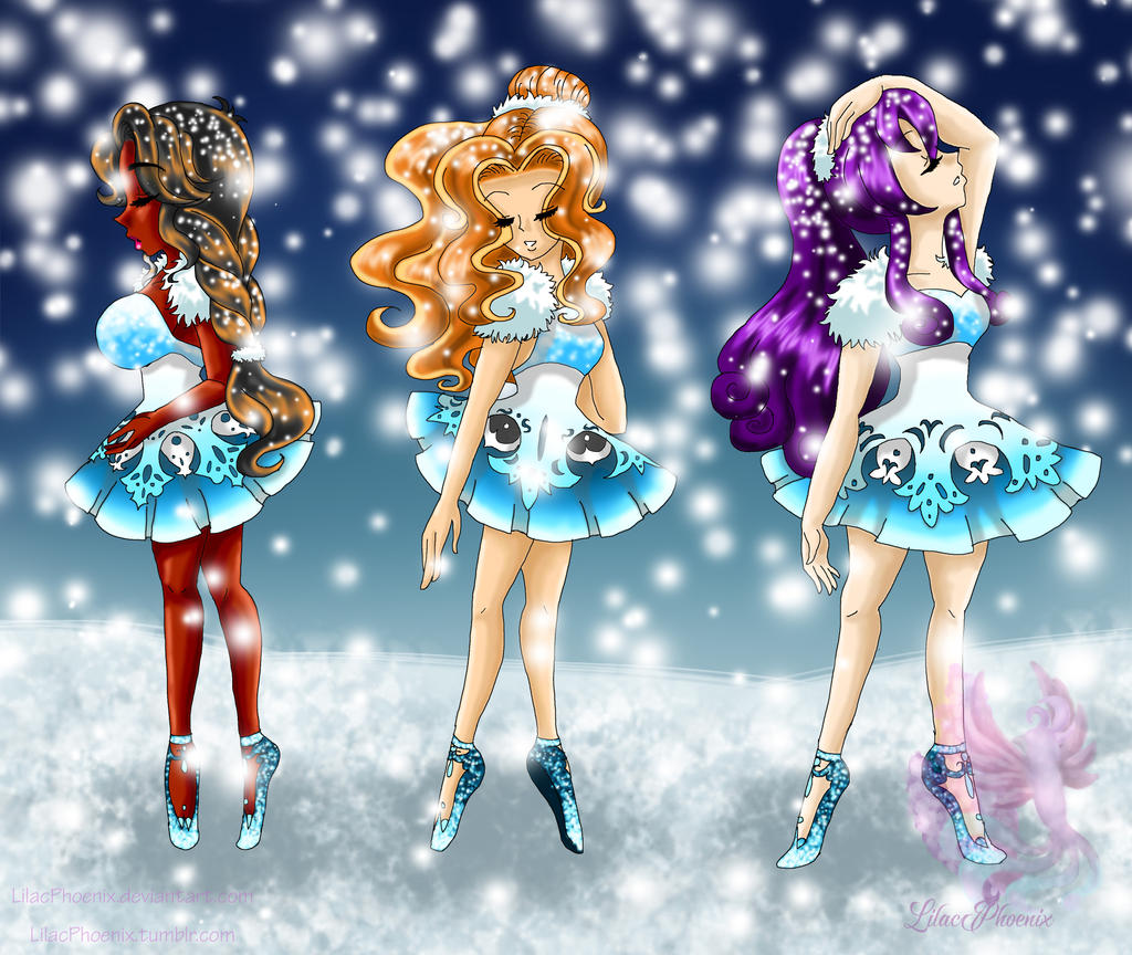 Snowflake Ballerinas
