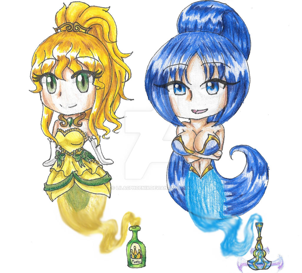 Selina and Crystal