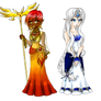Sun and Moon Goddesses