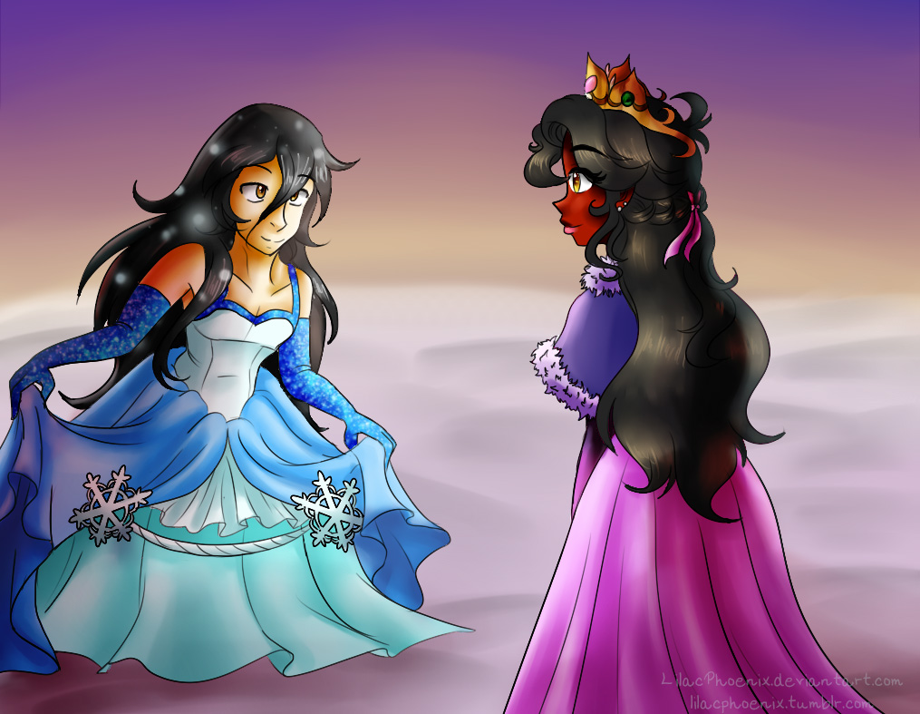 The Snow Princess and the Phoenix Princess