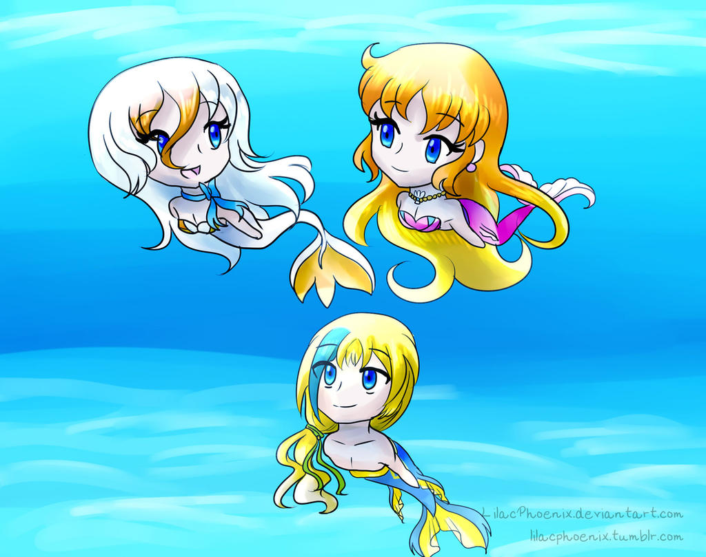 Swimming Triplets