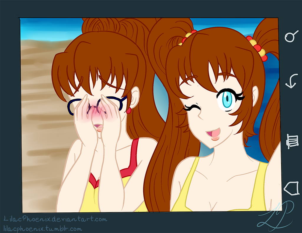 Hato Twin Selfie