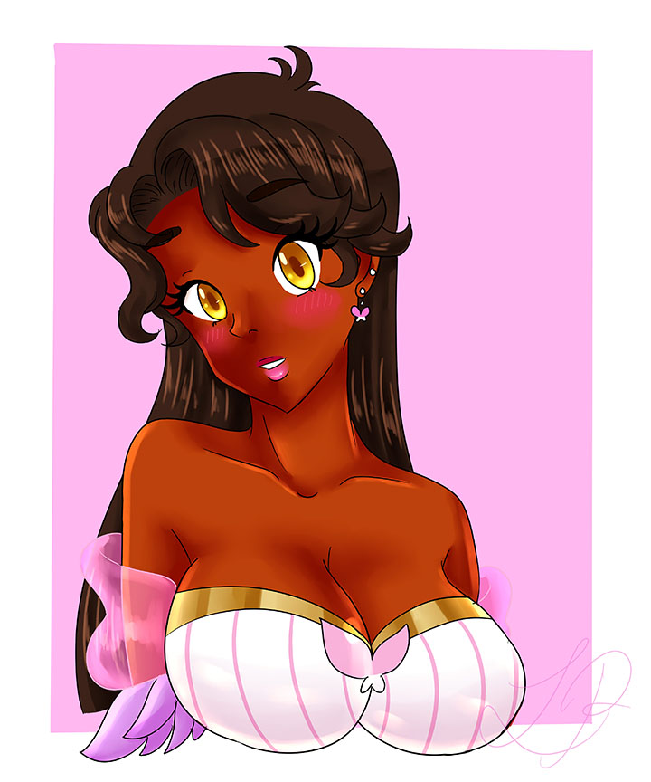Female Bust YCH (Anelia)