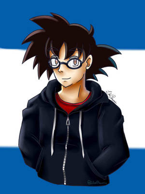 Teen Goku by LilacPhoenix Teen Goku by LilacPhoenix