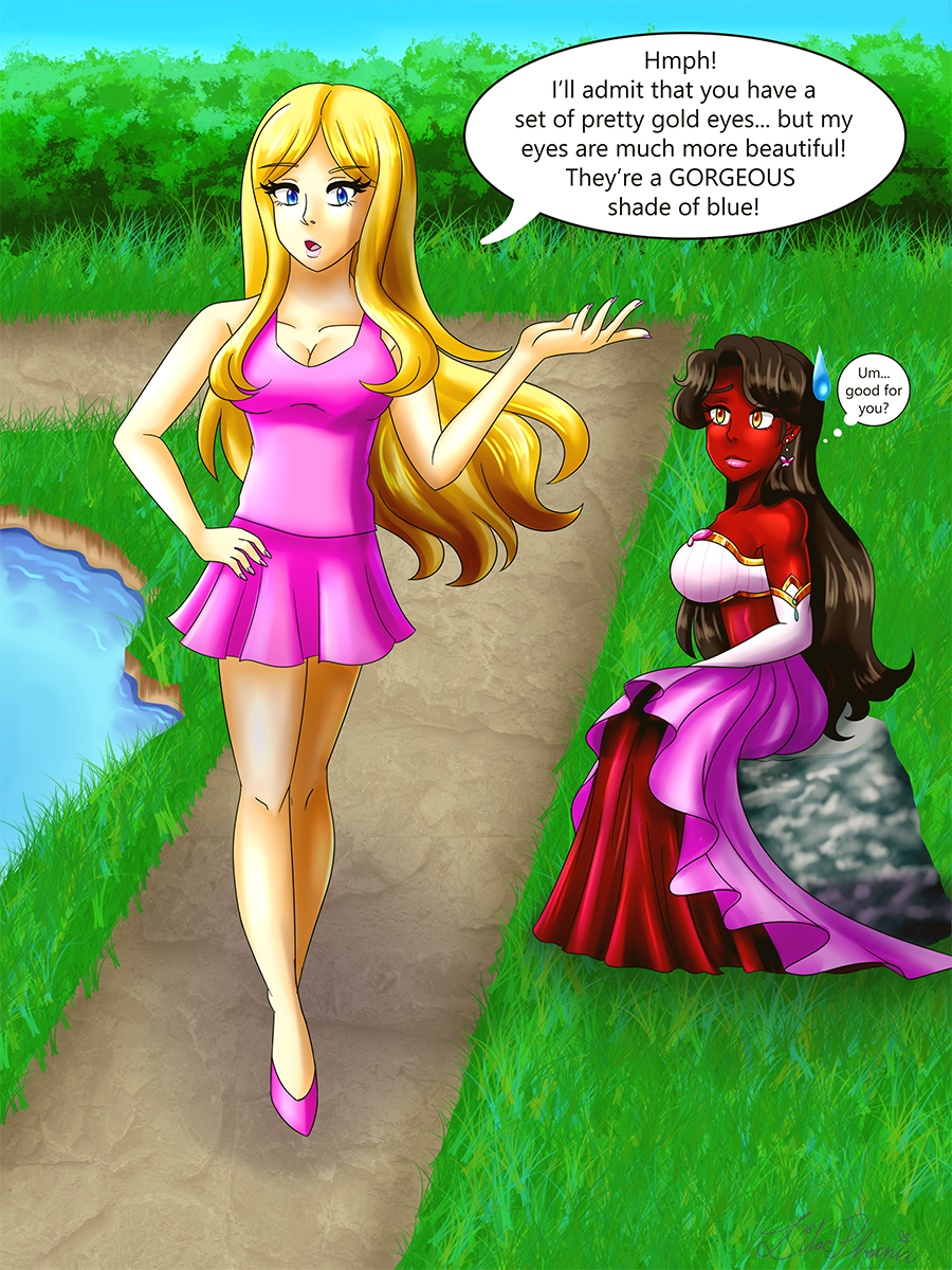 Sarah meets Anelia