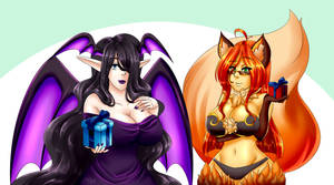 Beatrice and Shari Birthday gift