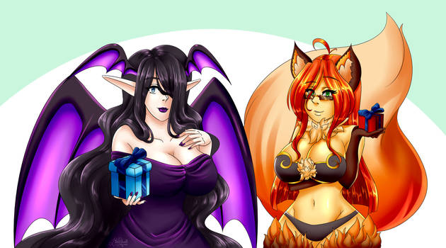 Beatrice and Shari Birthday gift