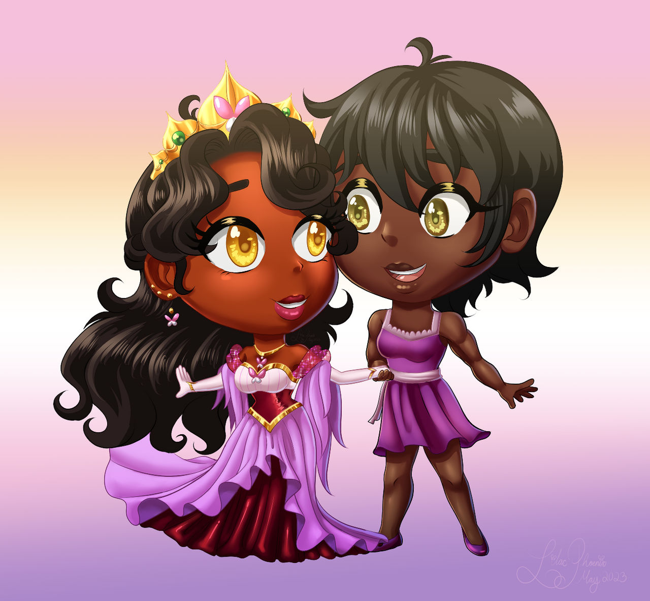Anelia and Kiki Dancing