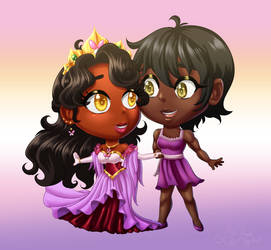 Anelia and Kiki Dancing