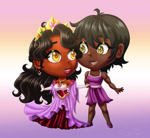 Anelia and Kiki Dancing