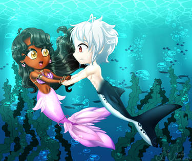 Shade's Swimming Lesson