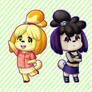 Isabelle and Shizue