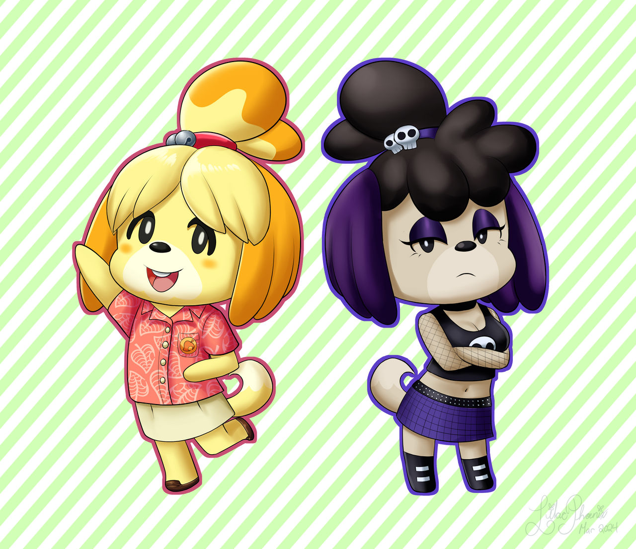 Isabelle and Shizue