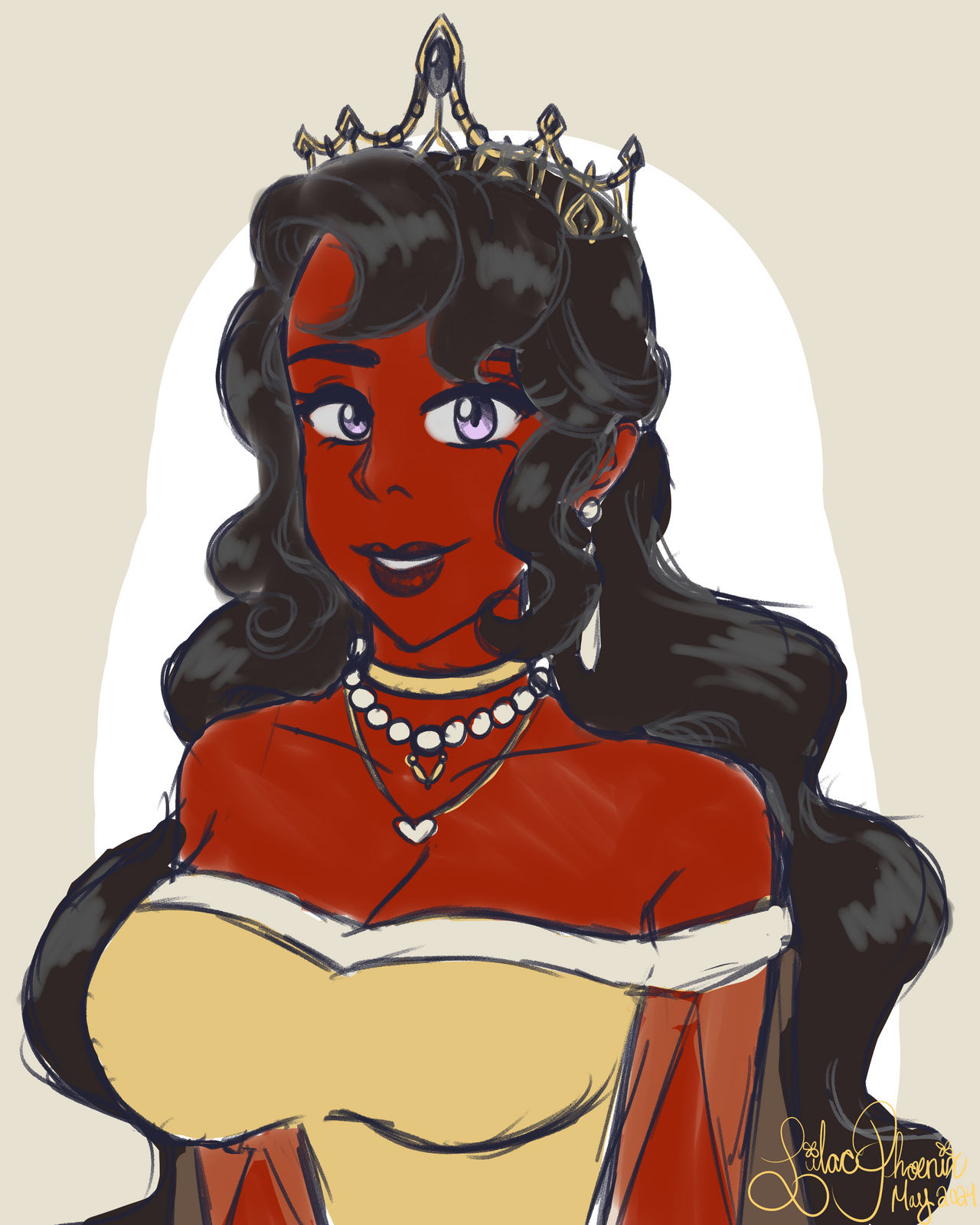 Queen Anette doodle