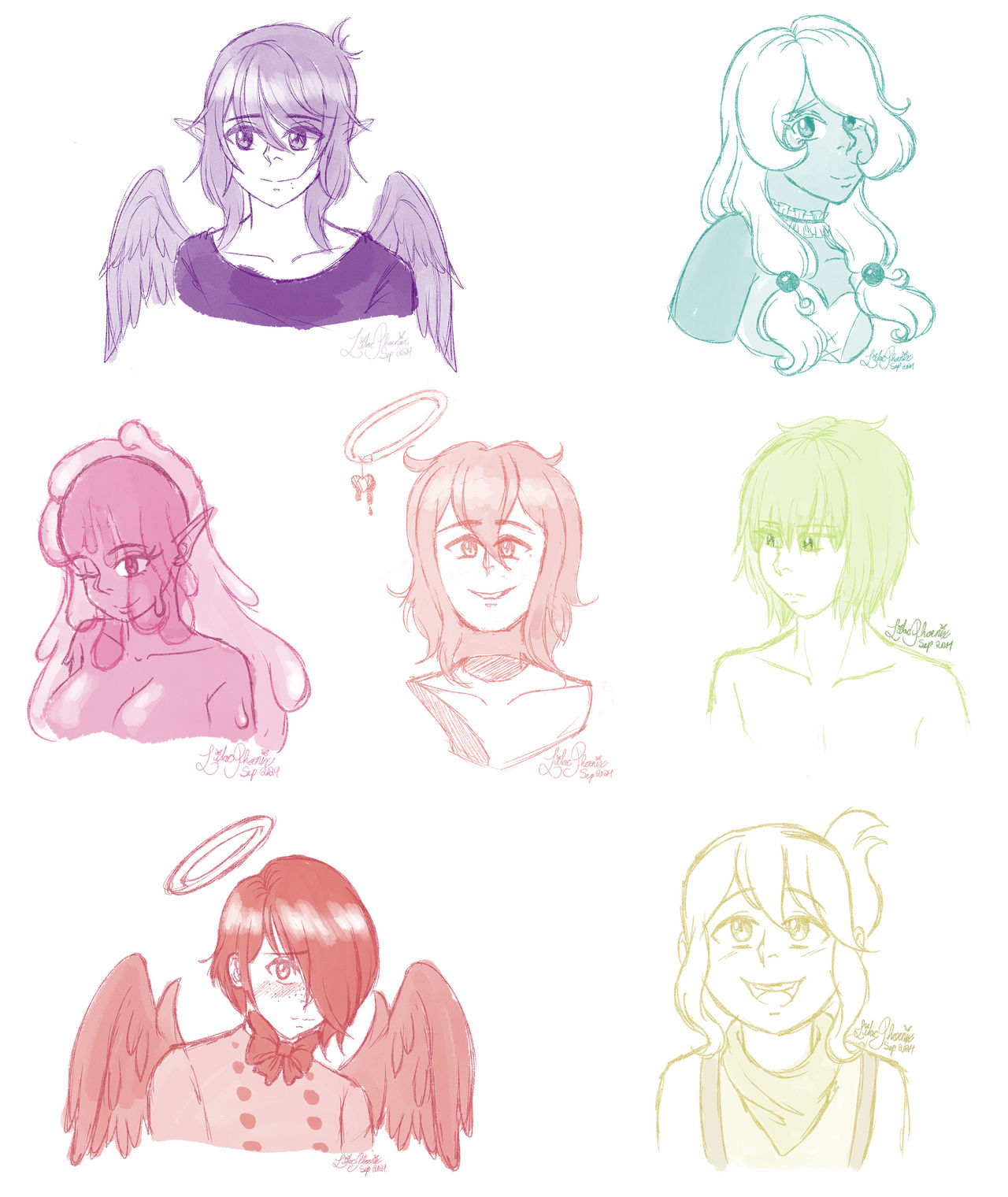 Kofi Sketches Jan 2024 - Sept 2024