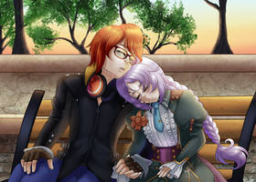 Park Bench Doze