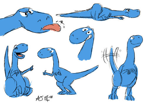 Blue Dino