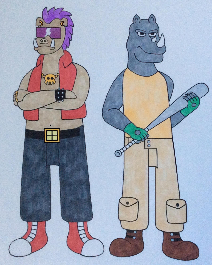 Bebop And Rocksteady by NeoNimbus526 on DeviantArt