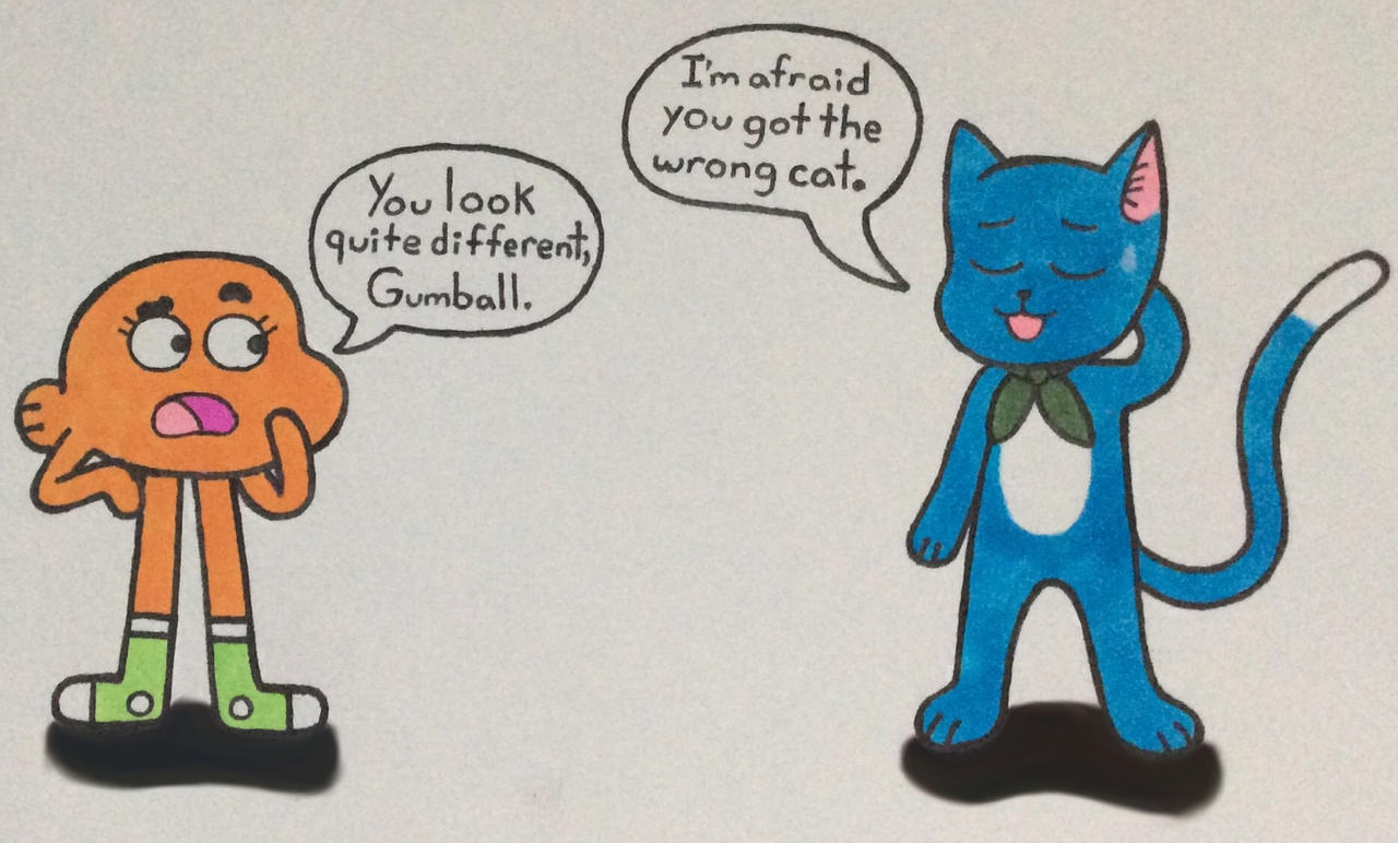 Gumball watterson Cat Creations_🏳️‍⚧️ - Illustrations ART street