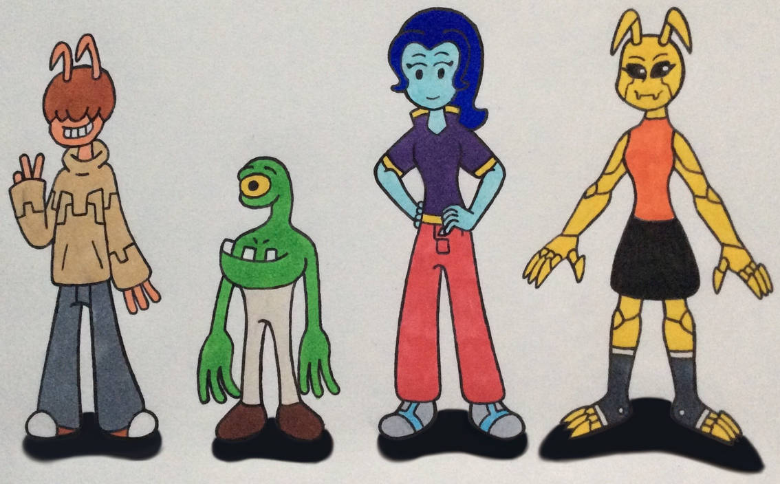 GSD: Random Alien I by NeoNimbus526 on DeviantArt