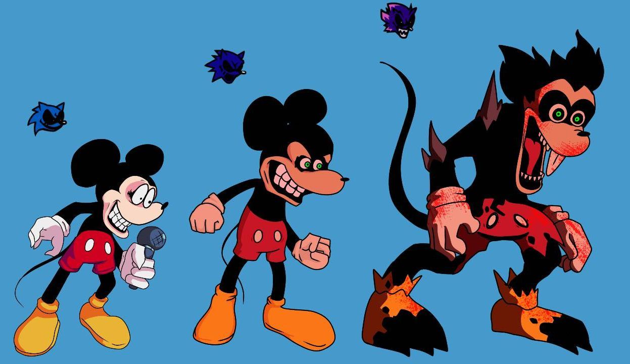 Mouse Exe Sonic EXE Mickey mouse version (old version) by Buffanic on DeviantArt