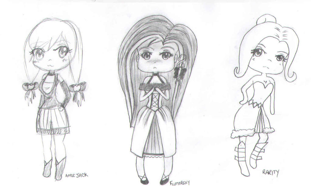 Chibi Commission Examples by TemptingFates on DeviantArt