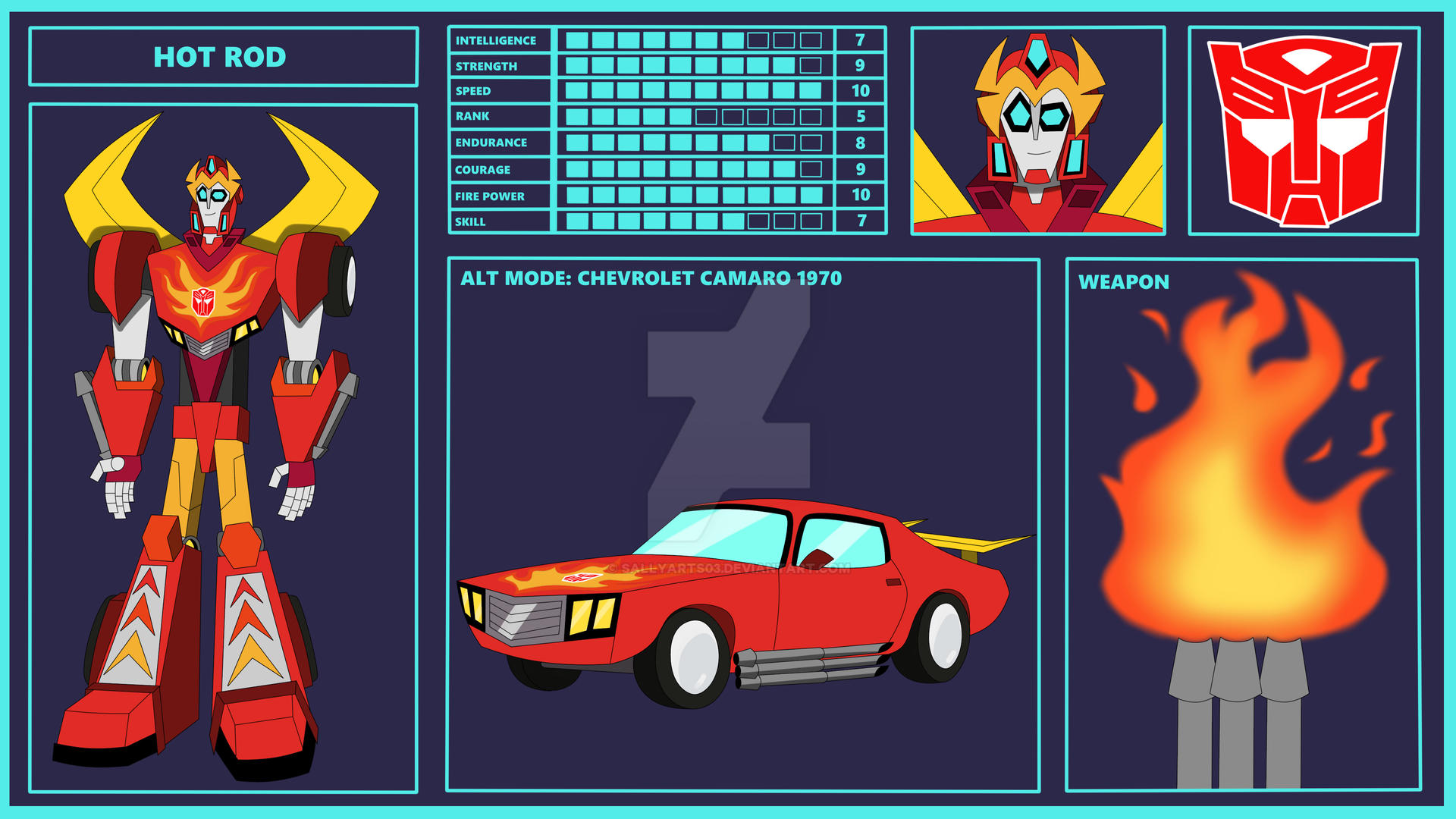 Hot Rod (Transformers Heroes) by SallyArts03 on DeviantArt
