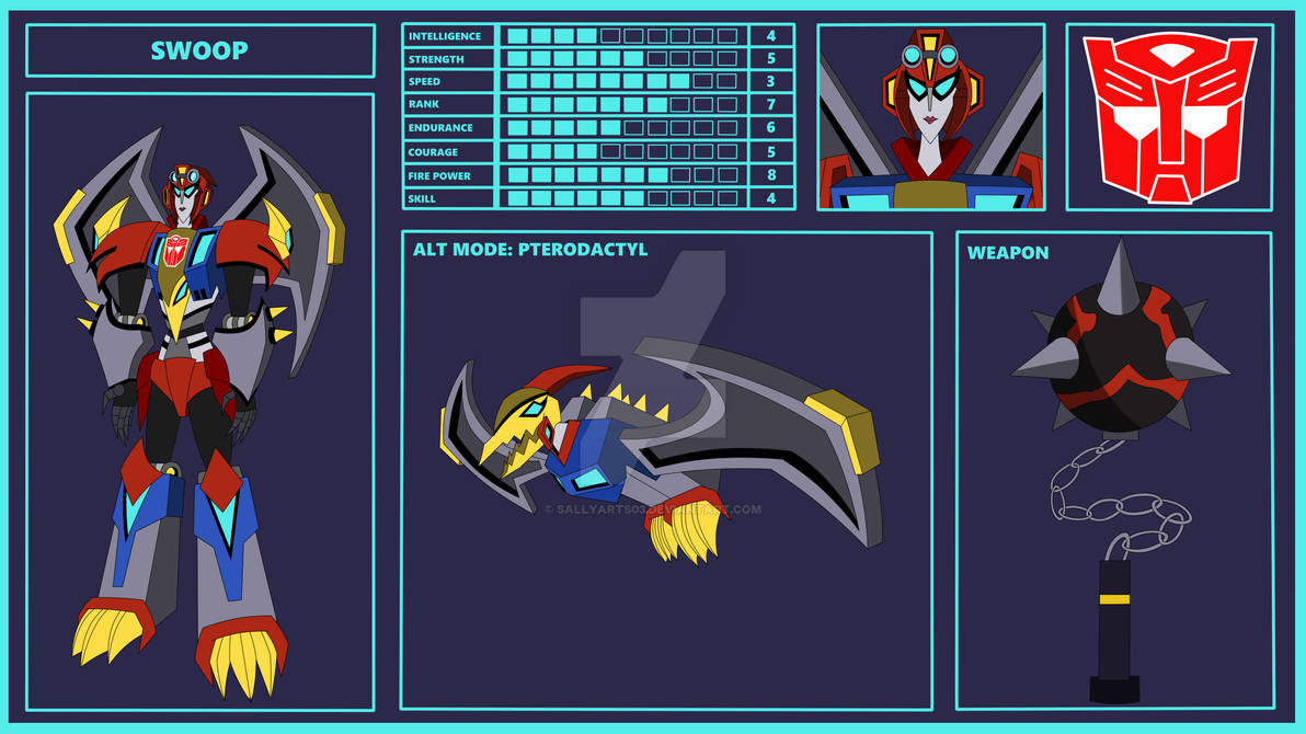 Swoop (Transformers Heroes) by SallyArts03 on DeviantArt