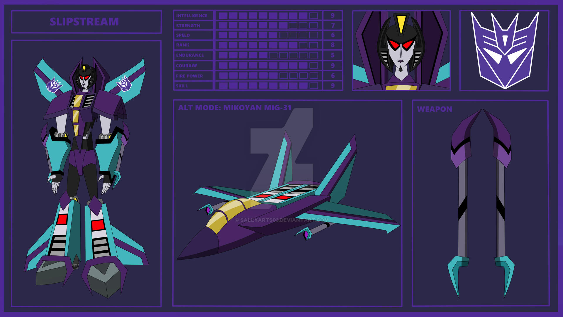 Slipstream (Transformers Heroes) by SallyArts03 on DeviantArt