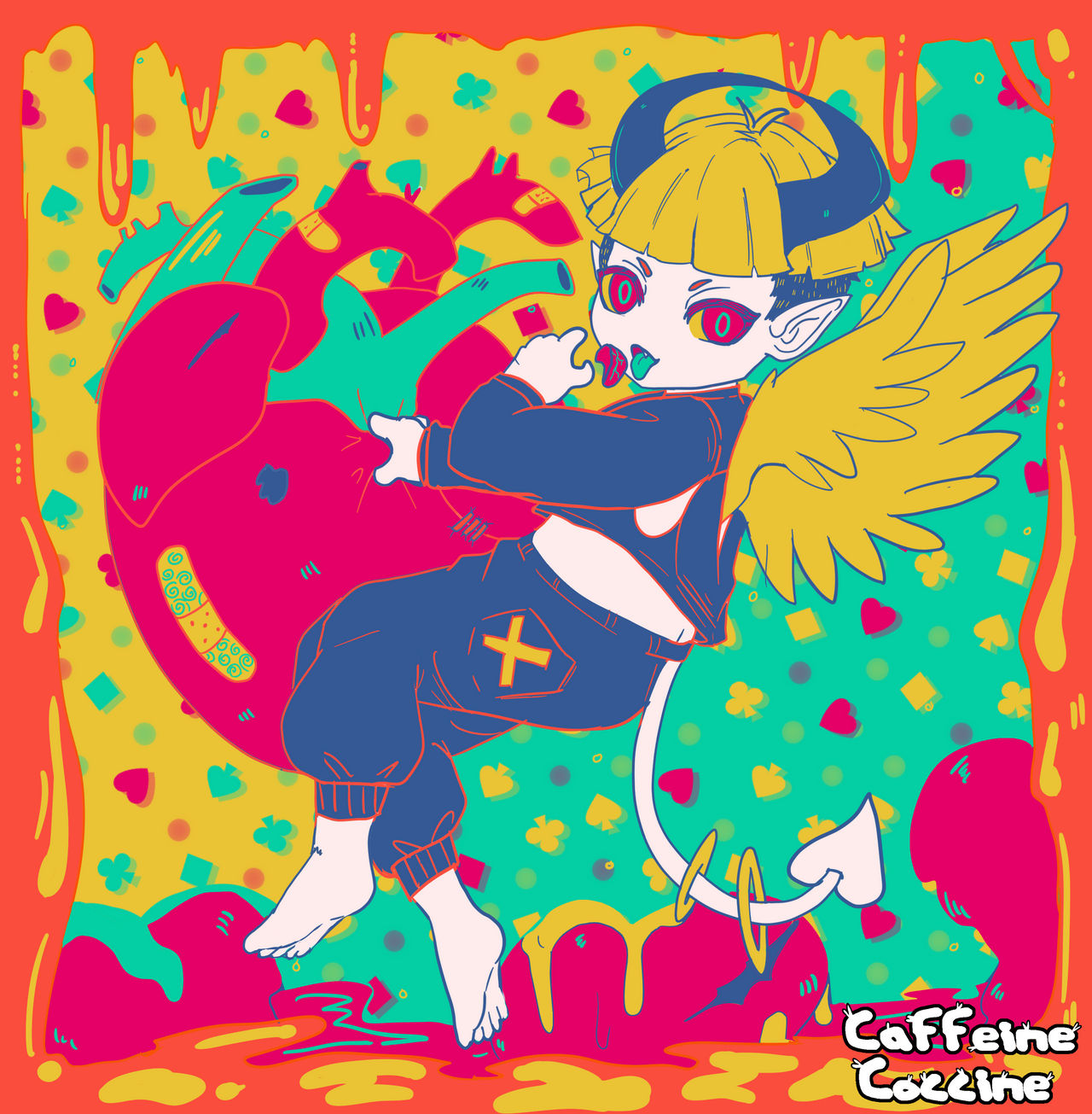 Red Hyperpop Hyperpop by CaffeineCoccine on DeviantArt