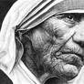 Pointillism - mother teresa