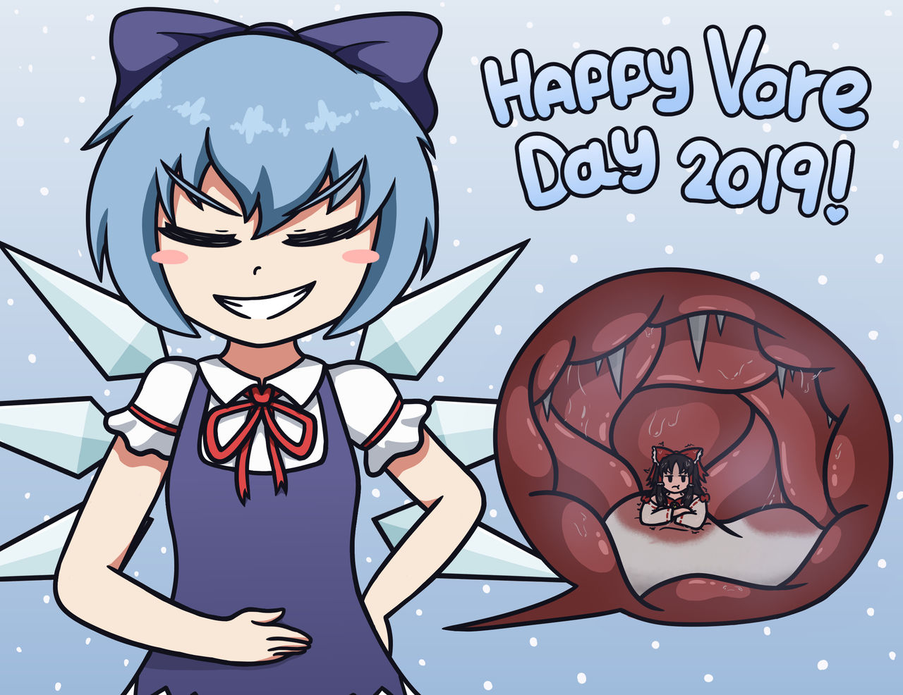 Happy Vore Day from Cirno! by Sweebie on DeviantArt