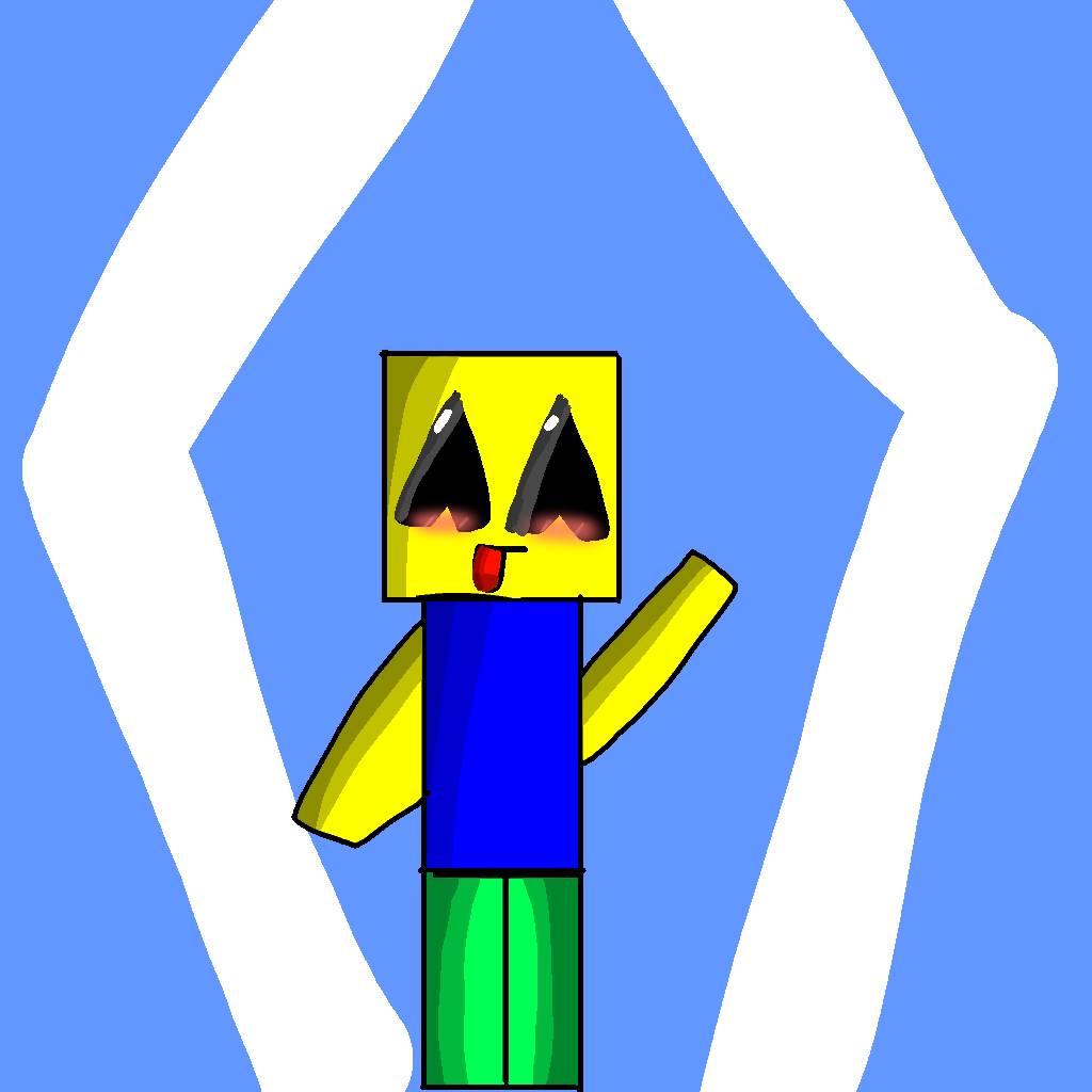 Roblox noob! by A500thefunnyguy on DeviantArt