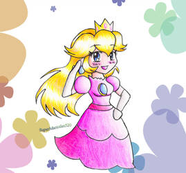 Chibi Princess Peach :3