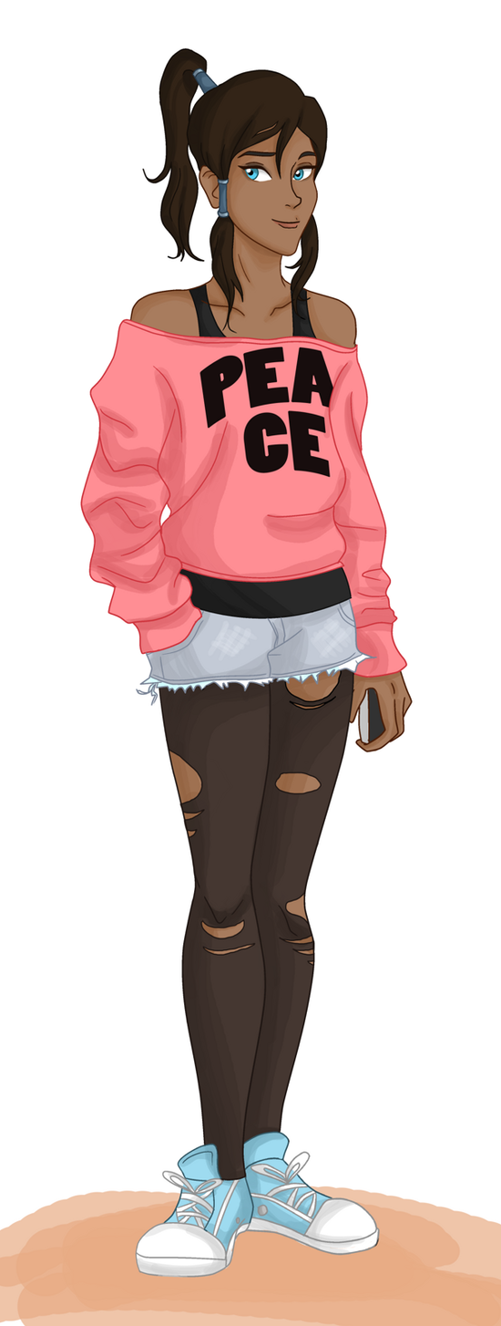 Modern Korra by Markiehh on DeviantArt