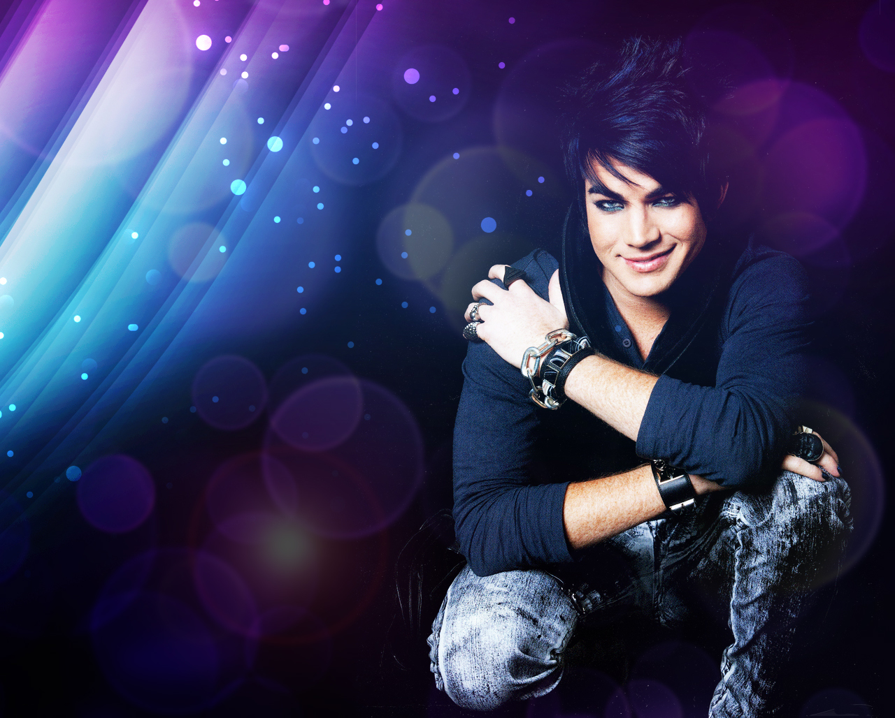 Adam Lambert wallpaper v2