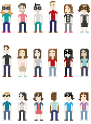 pixel friends