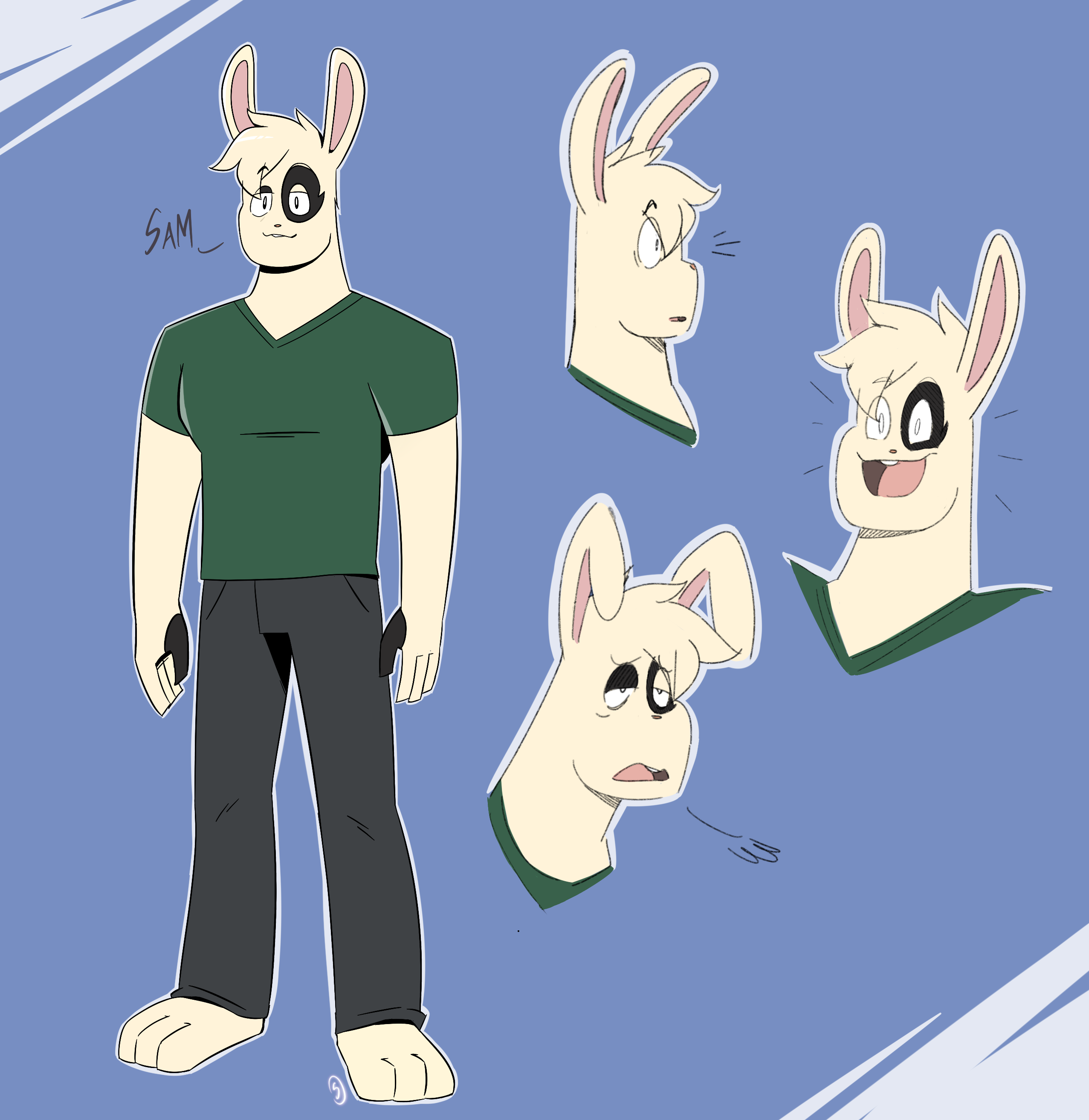 Deviantart Sam New sam design by Sammobun on DeviantArt