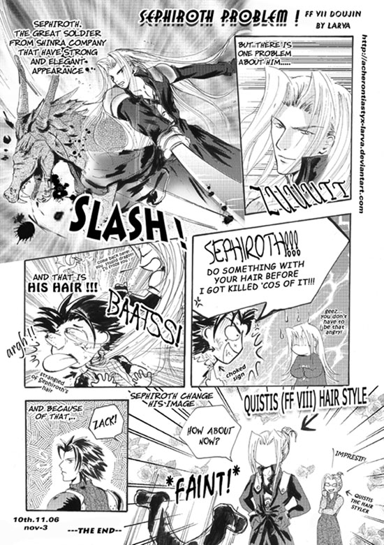 FFVII dojin:SepHiroTH Problem