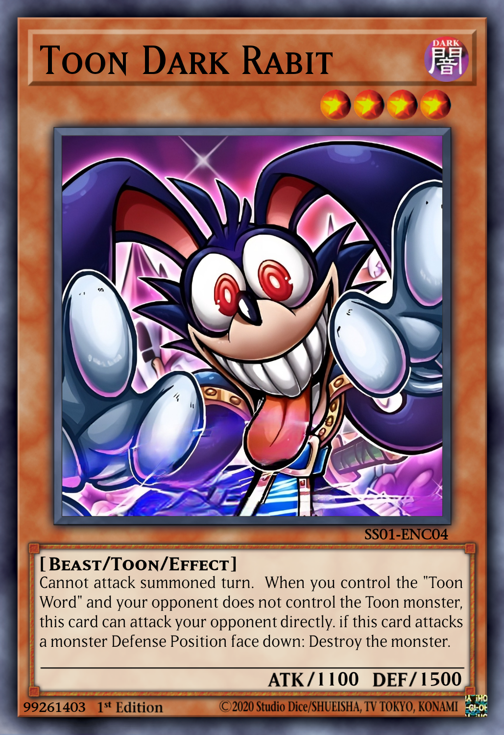 Toon Dark Rabit by derii618 on DeviantArt